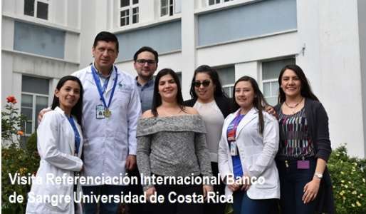 Visita de Referenciación Banco de Sangre Universidad de Costa Rica